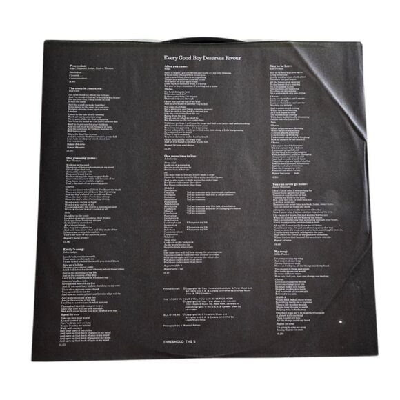 THE MOODY BLUES  "Every Good Boy Deserves Favour"   Orig. 1971 First Pressing - Picture 5 of 8